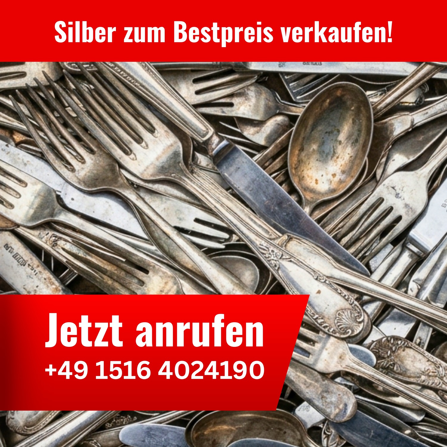 Silberbesteck RWR Recycling